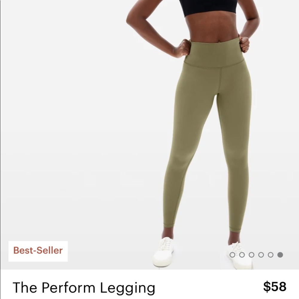 EVERLANE Perform Legging - Green